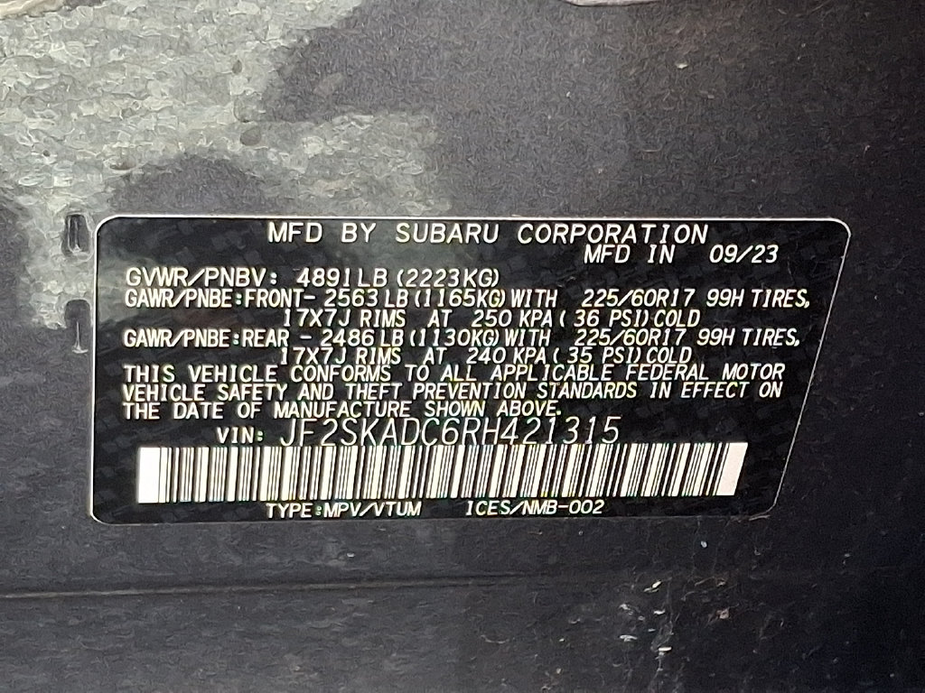 Certified 2024 Subaru Forester Premium AWD/4WD image 28