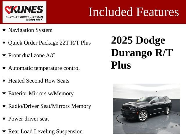 Used 2025 Dodge Durango R/T AWD/4WD image 3