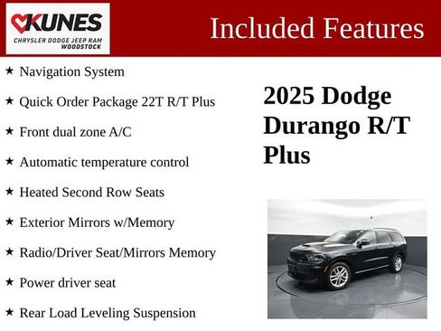 Used 2025 Dodge Durango R/T AWD/4WD image 3