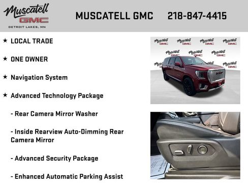 Used 2024 GMC Yukon XL Denali w/ Advanced Technology Package AWD/4WD image 6