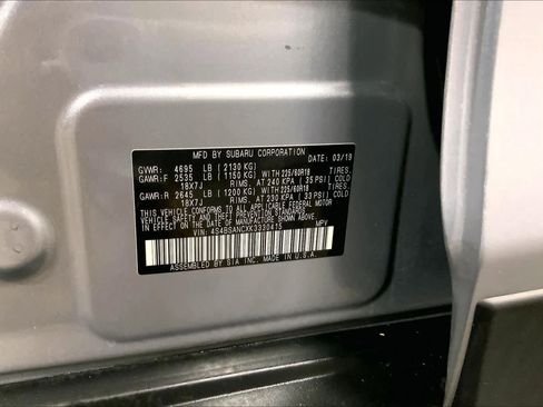 Used 2019 Subaru Outback 2.5i Limited image 37