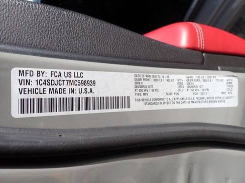 Used 2021 Dodge Durango R/T w/ Blacktop Package AWD/4WD image 19