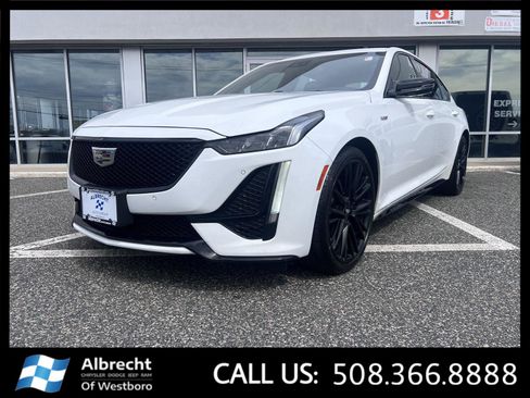 Used 2022 Cadillac CT5 V w/ LPO, ONYX Package AWD/4WD image 1