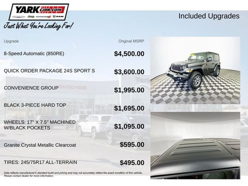 Certified 2024 Jeep Wrangler Sport AWD/4WD image 5
