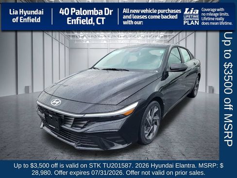 New 2026 Hyundai Elantra Limited FWD image 8