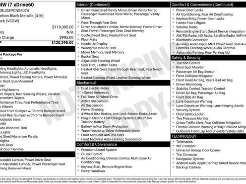 Used 2023 BMW i7 xDrive60 image 38