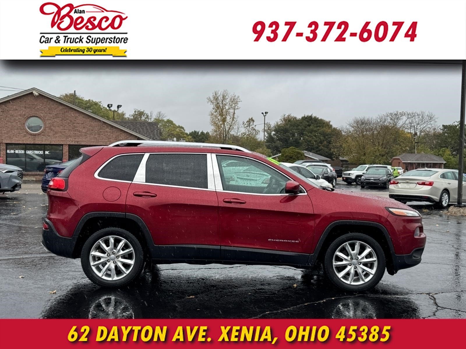 Used 2015 Jeep Cherokee Limited AWD/4WD image 3