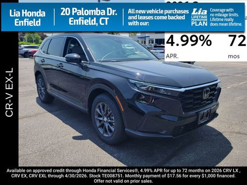 New 2026 Honda CR-V EX-L image 1