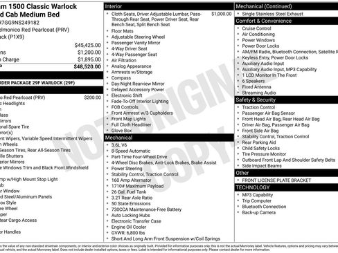 Used 2022 RAM 1500 Classic Warlock AWD/4WD image 18