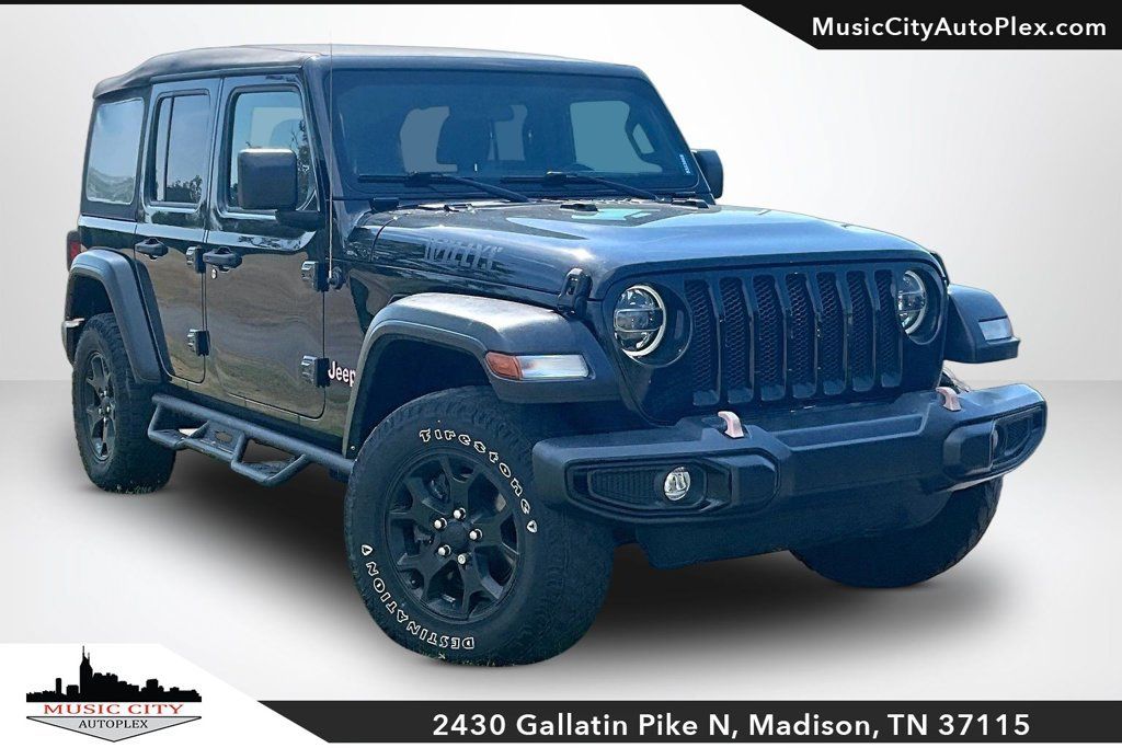 Used 2022 Jeep Wrangler Unlimited Sport AWD/4WD image 1