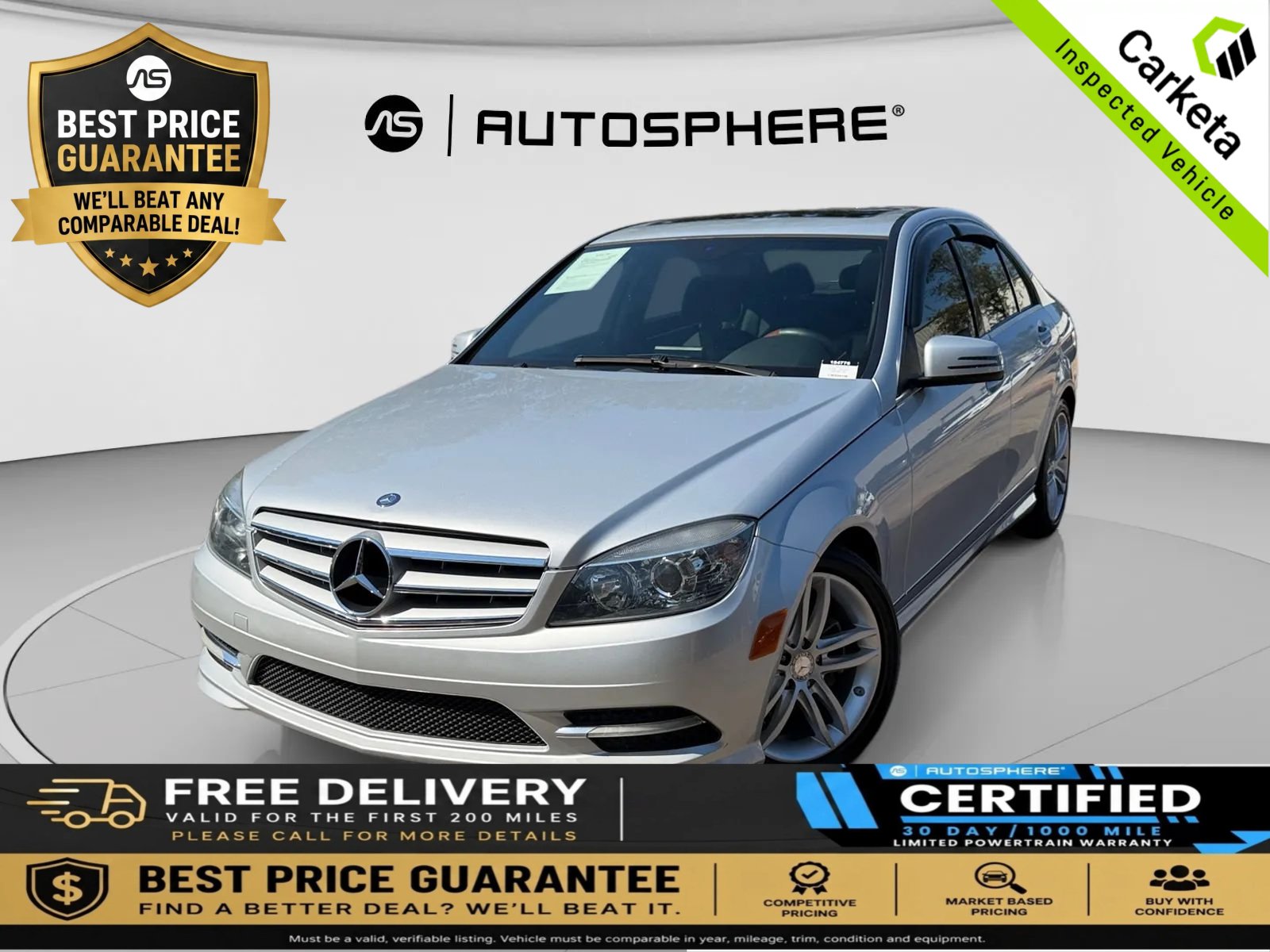 Used 2011 Mercedes-Benz C 300 4MATIC Sedan image 1