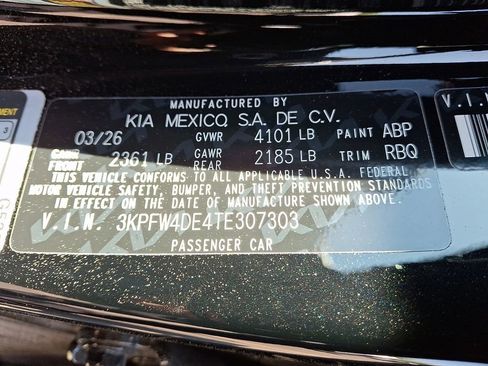 New 2026 Kia K4 GT-Line Turbo FWD image 11