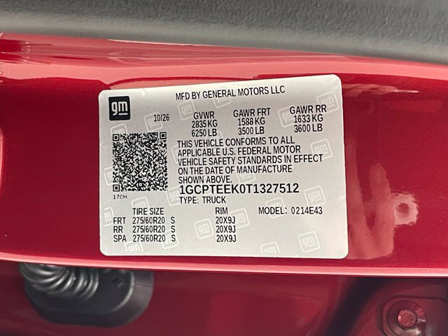 New 2026 Chevrolet Colorado Trail Boss AWD/4WD image 25