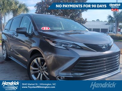 Certified 2023 Toyota Sienna Platinum