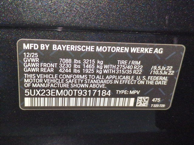 Used 2026 BMW X7 xDrive40i w/ M Sport Package AWD/4WD image 26