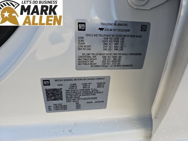 Used 2025 Chevrolet Silverado 2500 ZR2 w/ Technology Package AWD/4WD image 33