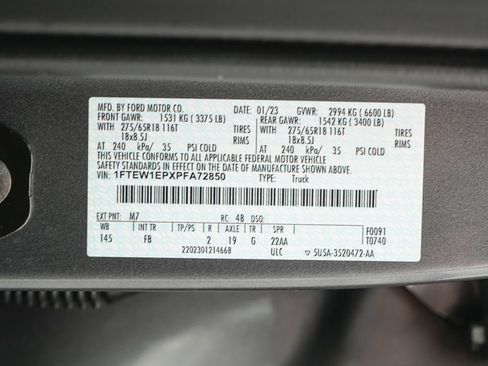 Certified 2023 Ford F150 XLT w/ Equipment Group 302A High AWD/4WD image 24