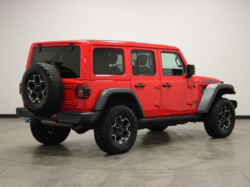 Used 2023 Jeep Wrangler Unlimited Rubicon 4xe w/ Safety Group image 8