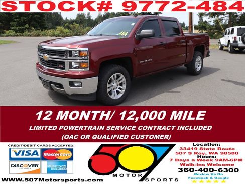 Used 2014 Chevrolet Silverado 1500 LT w/ All Star Edition AWD/4WD image 3