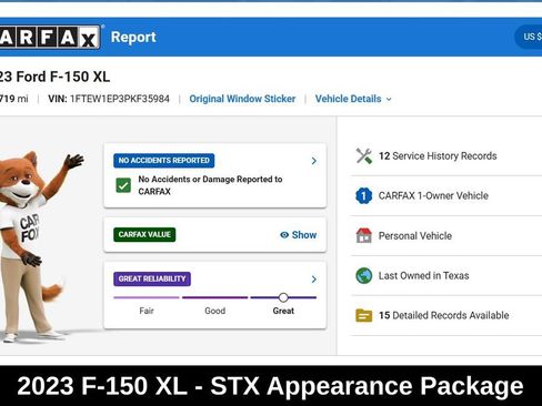Used 2023 Ford F150 XL w/ STX Appearance Package AWD/4WD image 9