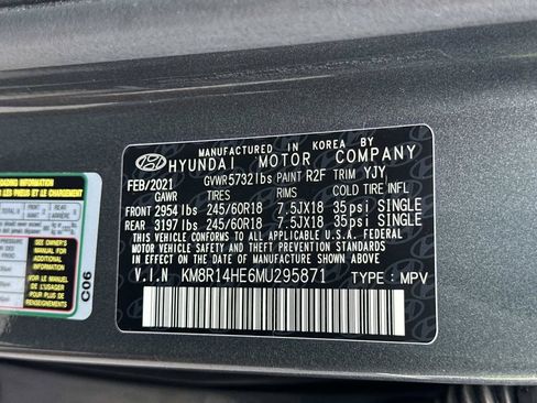 Used 2021 Hyundai Palisade SE FWD image 32