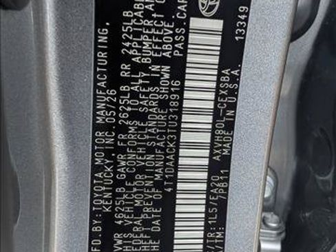 New 2026 Toyota Camry SE FWD image 16