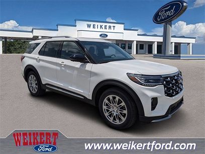 New 2025 Ford Explorer Platinum