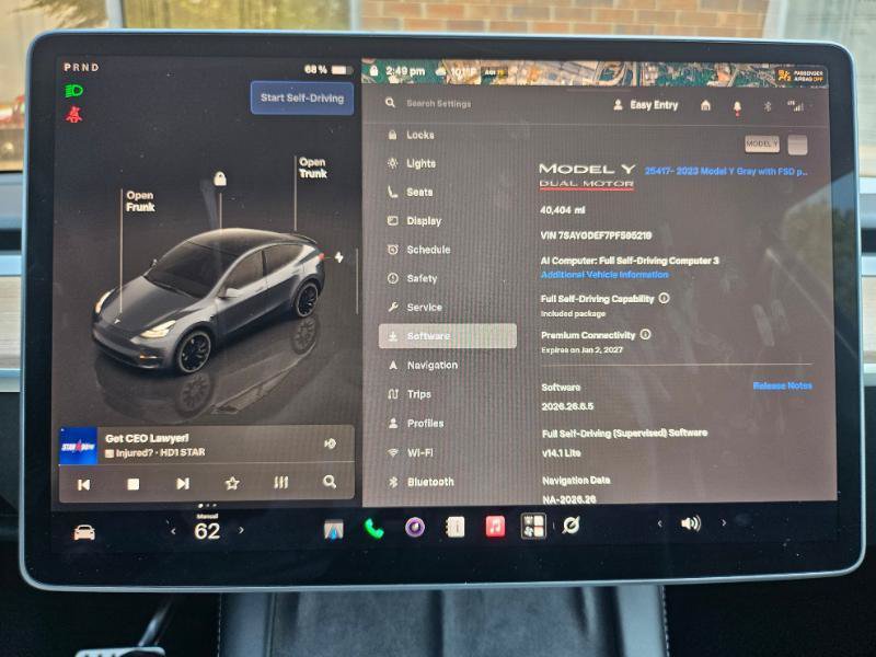 Used 2023 Tesla Model Y Long Range AWD/4WD image 2