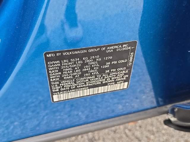 Used 2024 Volkswagen Atlas Cross Sport SE FWD image 34