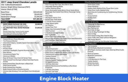Used 2017 Jeep Grand Cherokee Laredo w/ Quick Order Package 23E AWD/4WD image 20
