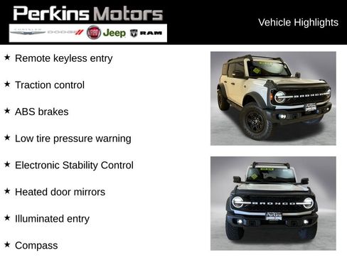 Used 2023 Ford Bronco Wildtrak image 2