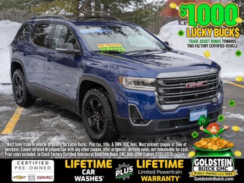 Certified 2023 GMC Acadia AT4 w/ Technology Package image 1