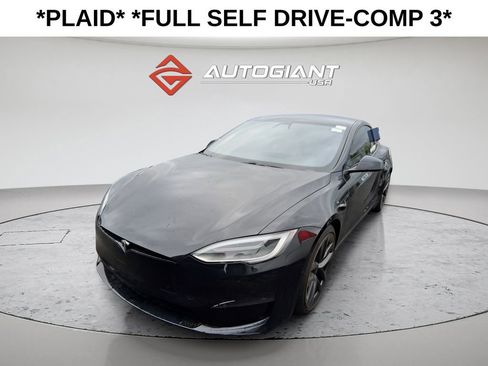 Used 2021 Tesla Model S Plaid AWD/4WD image 1