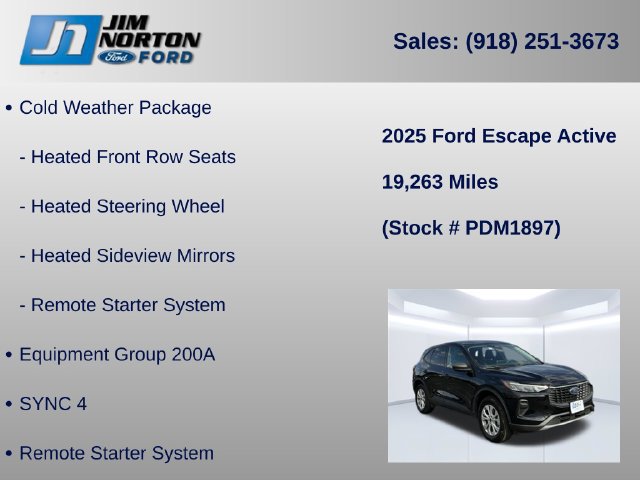 Used 2025 Ford Escape Active w/ Cold Weather Package AWD/4WD image 11