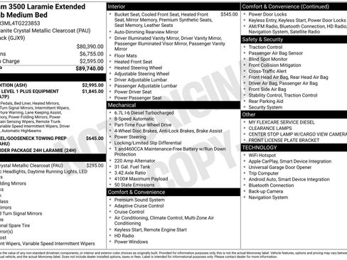 New 2026 RAM 3500 Laramie w/ Night Edition image 19