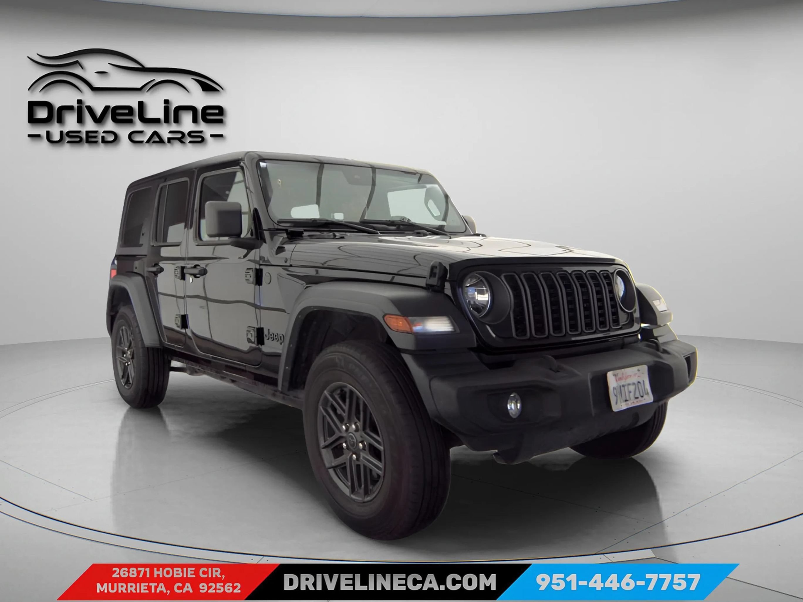 Used 2025 Jeep Wrangler Unlimited Sport AWD/4WD image 3