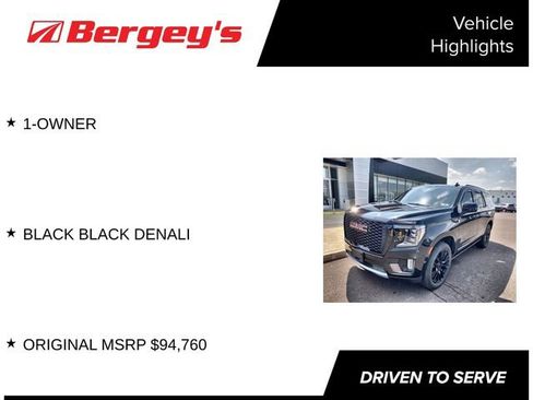 Used 2023 GMC Yukon Denali w/ Denali Reserve Package AWD/4WD image 4