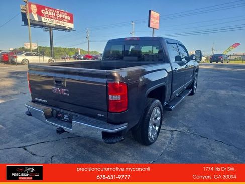 Used 2015 GMC Sierra 1500 SLT w/ SLT Crew Cab Value Package RWD image 6