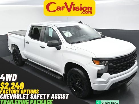 Used 2022 Chevrolet Silverado 1500 Custom image 1