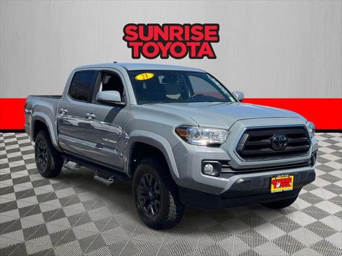 Certified 2021 Toyota Tacoma SR5 w/ Technology Package image 1
