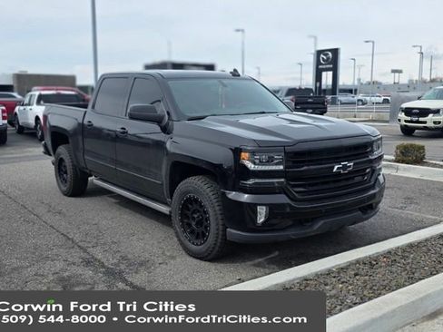 Used 2018 Chevrolet Silverado 1500 LTZ Z71 w/ Midnight Edition image 1