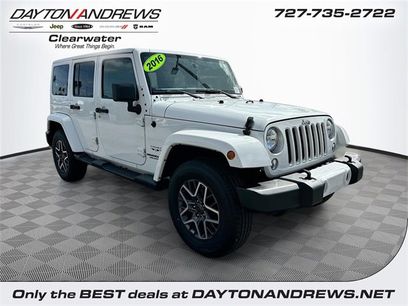 Used 2016 Jeep Wrangler Unlimited Sahara w/ Dual Top Group