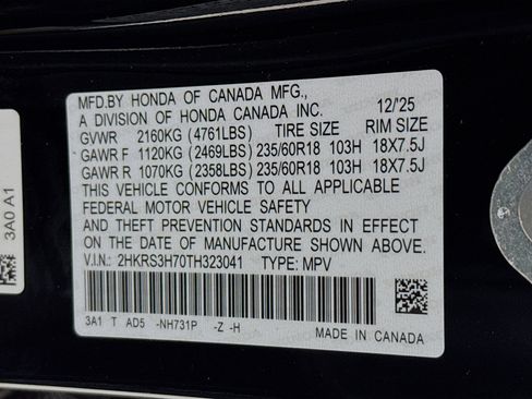 New 2026 Honda CR-V EX-L image 38