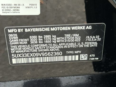 New 2027 BMW X6 xDrive40i w/ Climate Comfort Package AWD/4WD image 26