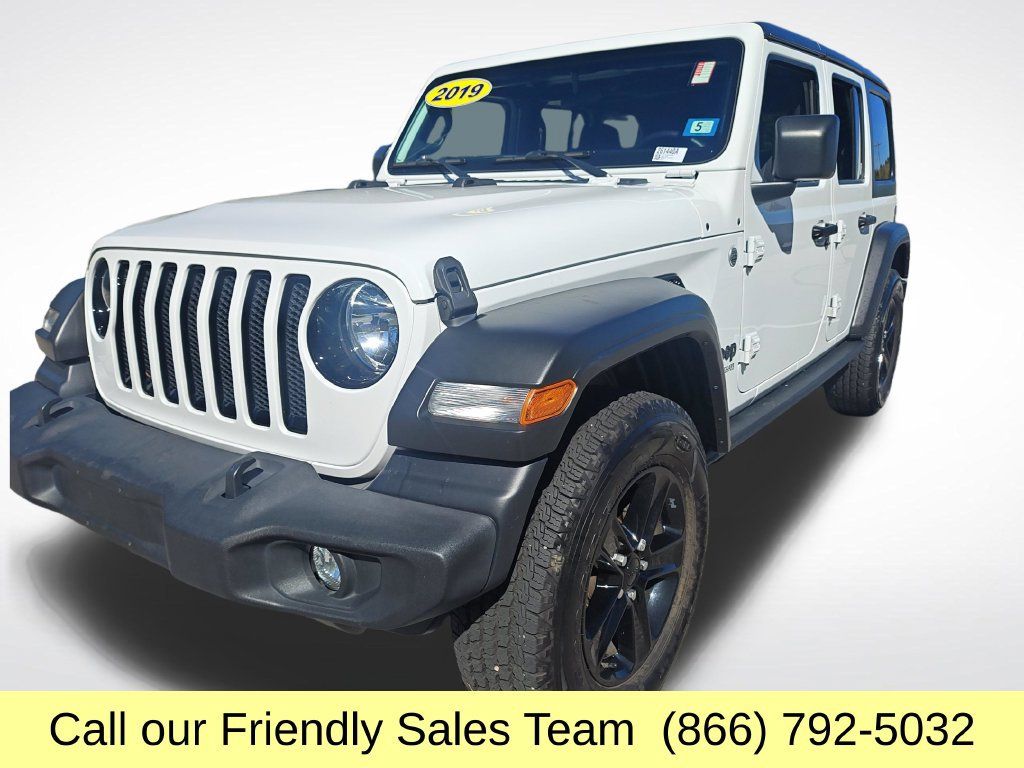 Used 2019 Jeep Wrangler Unlimited Sport AWD/4WD image 1