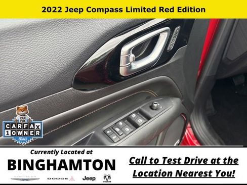 Used 2022 Jeep Compass Limited w/ (RED) Package AWD/4WD image 7
