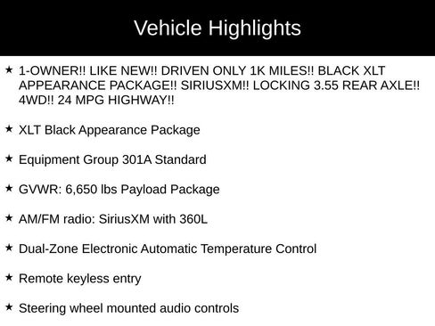 Used 2025 Ford F150 XLT w/ Equipment Group 301A Standard image 34