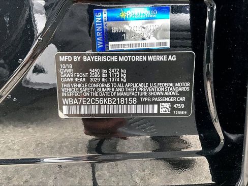 Used 2019 BMW 740i w/ M Sport Package image 19