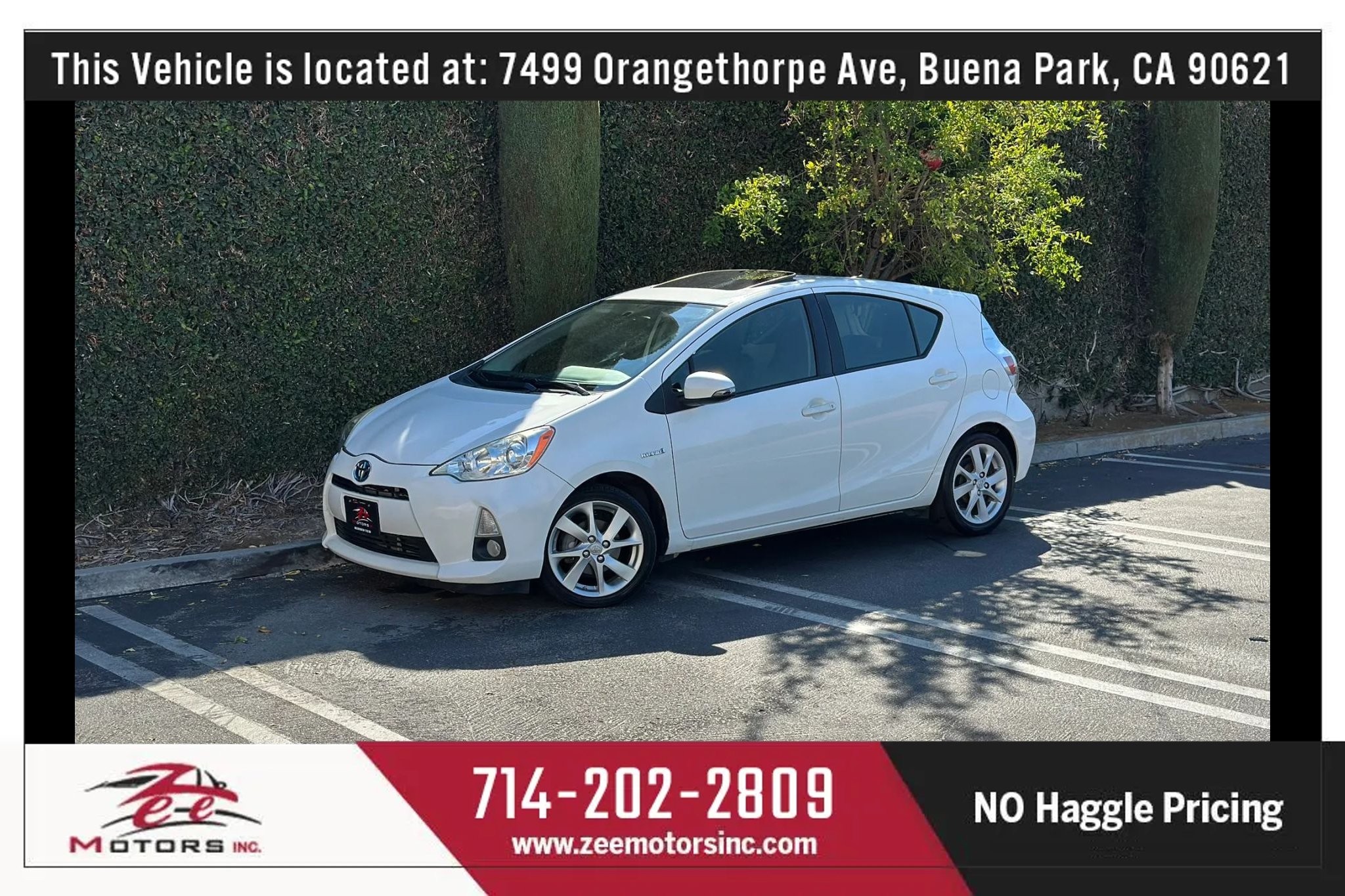 Used 2012 Toyota Prius C Four w/ Alloy Wheel Pkg FWD image 14