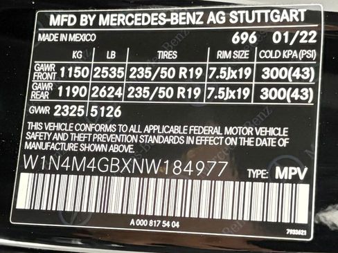 Certified 2022 Mercedes-Benz GLB 250 GLB 250 image 17